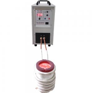 China 5KGS High Frequency Induction Heater 15kw Melting Furnace For Aluminium on sale