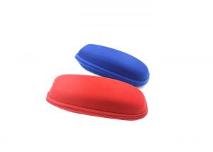 China Fabric Surface EVA Glasses Case Light Weight Soft Eyeglass Case With Zipper on sale