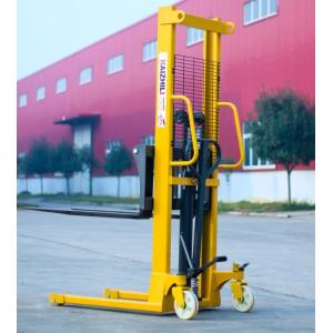Buy cheap Warehouse used hand pallt lifter 3000kg 1.6m hydraulic manual stacker for cargo from wholesalers