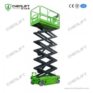 Quality Aerial Work Platform Self Propelled Scissor Lift 6m 8m 230kg Loading Capacity with Extension Table for sale