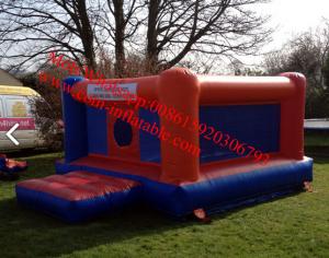 China BOUNCY INFLATABLE BOXING RING with  padded boxing gloves on sale