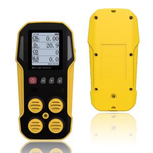 China 4-in-1 Multi-Gas Detector CH4 CO H2S O2 High-Precision Multi-Gas Detector Sensor with Alarm Settings on sale