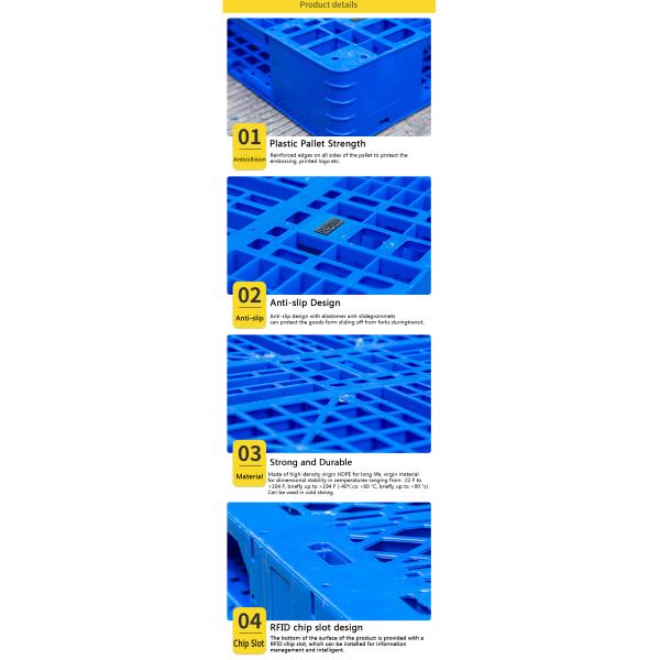 Nestable Pallets Made From Recycled Plastic HDPE Pallets 1400x1600