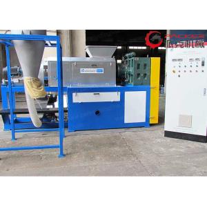 Buy cheap Alloy Blades PET Pelletizer , Plastic Pelletizer Anti - Fly Back Plate from wholesalers