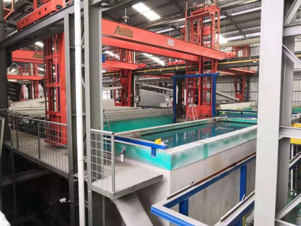 Buy Power Automated Anodizing Line Process Horizontal Anodiding line at wholesale prices