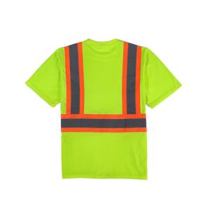 China Class 3 Hi Vis Fr Short Sleeve Shirts High Visibility Safety T Shirts Polo Shirts Reflective on sale