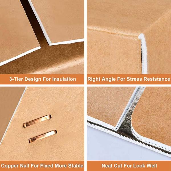 Matt Lamination Cardboard Box Insulated Handbags For Moving And Shipping