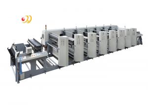 Quality Automatic 4 Colour Flexo Printing Machine With Photopolymer Plate Making for sale