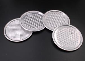 Quality 65mm 211# Aluminum Easy Open Foil Lid Seals For Food Can Packaging for sale