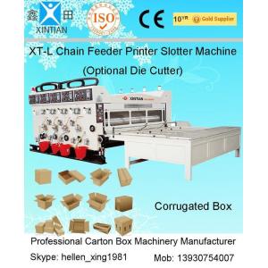 Buy cheap Pneumatic Locking Automatic Lubrication Carton Printing Slotting Machine With from wholesalers