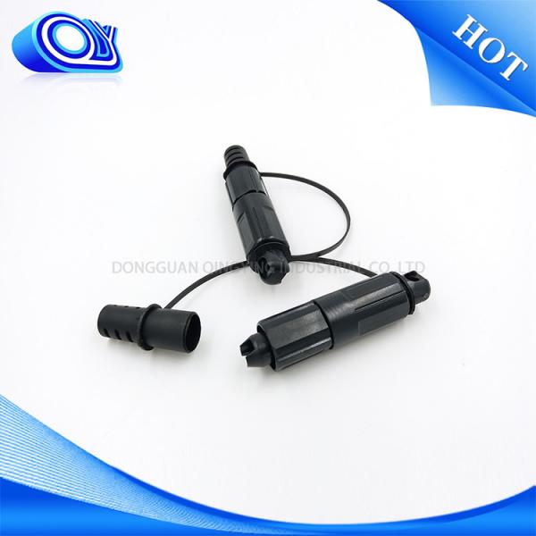 Buy IP68 Waterproof Cable Connector / Fiber Optic Connector OFNR Flame Retardant at wholesale prices