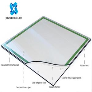 Buy cheap Window Vacuum Insulated Glass Flat / Curved Tempered LOW E Glass 25 Years from wholesalers