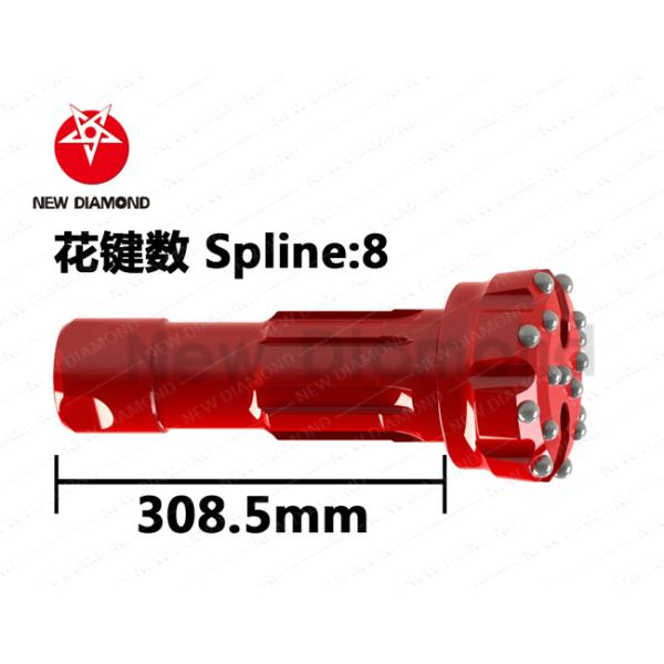 Alloy Steel Ballistic Button Bits DHD360 152-203mm Drill Head Diameter