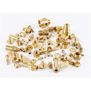 Buy cheap Gold Brass Turning Component Automotive high precision turned parts from wholesalers