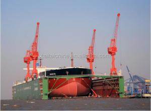 China Harbour Dry Dock Portal Crane Jib Cranes Luffing Crane Portal on sale