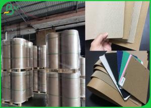 Quality E - Flute Corrugated Board 100gsm 120gsm To Make Anti-scald Paper Cup Sleeve for sale