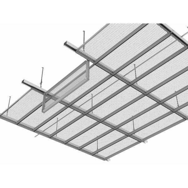 Lightweight Expanded Aluminum Panels Fireproof Facade Cladding Easy Install