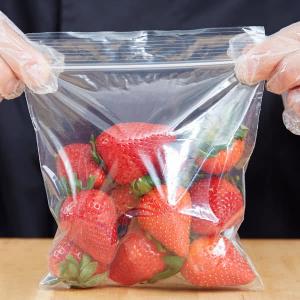 China 6 X 6 Seal Top Plastic Bags , Clear Colour​ Custom Printed Plastic Food Bags on sale