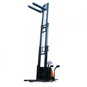 Quality 5000mm Triple Mast 2000kg Walk Behind Powered Pallet Stacker for sale
