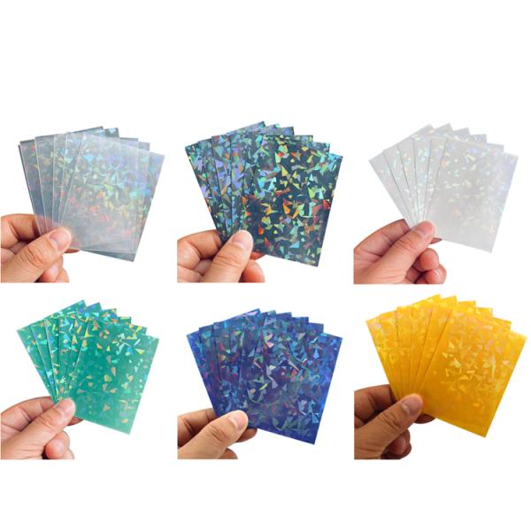 Custom Printed Ultra Pro Card Protector Sleeves Waterproof Shockproof Dustproof