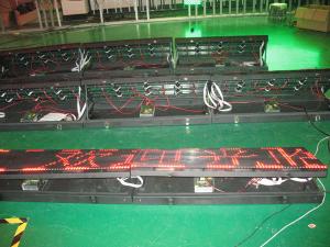 Quality Outdoor 10000 Dots CE Scrolling LED Sign For Airport , Led Programmable Sign for sale