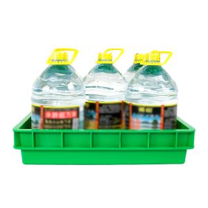 Customized Volume Stackable Vented Plastic Crates for Bread Storage in Solid Box