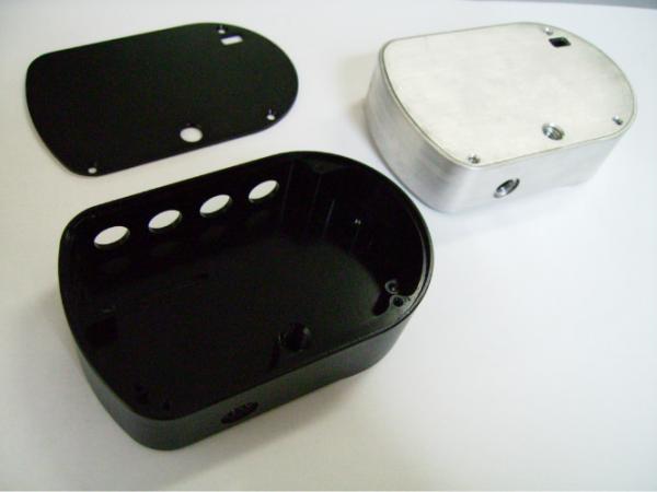 Buy Custom processing black anodized aluminum cover and enclousre 6061 OEM at wholesale prices