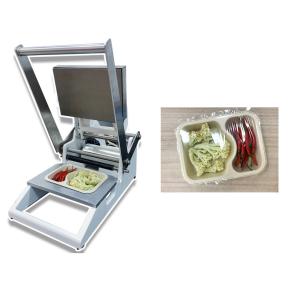 China PET PLA Coated Bagasse Tray For Supermarkets Sealable Bagasse Meat Tray on sale