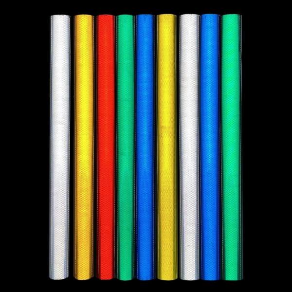 Fluorescent Neon Yellow Green Diamond Grade Retroreflective Sheeting Material