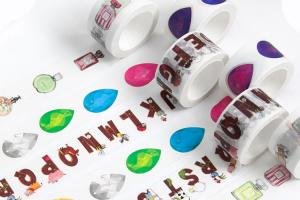 China Best Sale Sticker Logo Custom Printing Japanese Masking Washi Tape on sale