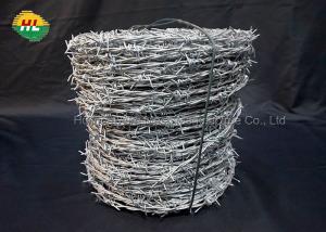 Quality 14*14 Twisted Roll Of Barbed Wire Fencing Prices Secure Barbed Fencing for sale