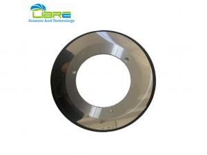 China Tungsten Carbide Disc Round Cutter Blades For Paper Cardboard Cutting Slitting on sale