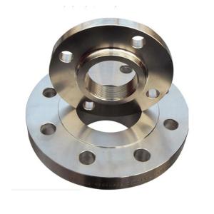 China High Neck Titanium Pipe Flange  Covers GR5 Titanium Gr 2 Flanges For Chemical Processing on sale