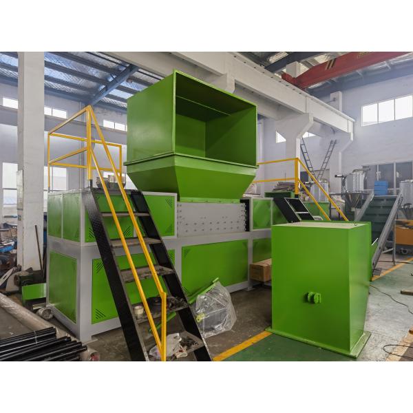 Waste Plastics Recycling Machine Plastic Shredder Crusher Combined Machine