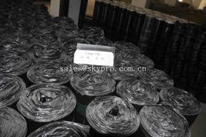 China Black Bitumen Self Adhesive Waterproof Rubber Roofing Membrane Length 10-7.5m on sale