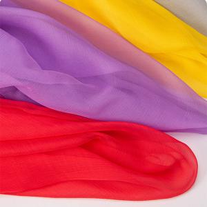 Quality 5mm 21gsm Solid Color Crepon Silk Crepe Fabric Pure Silk Dress Material for sale