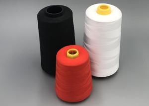 Quality Low Shrinkage 30/2 100% Spun Polyester Yarn For Knitting And Weaving for sale