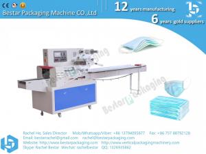 Quality Flow Disposable Medical Face Mask Packing Machine for sale