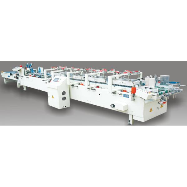 4 Corners Paper Box Folder Gluer With Crash Lock Bottom
