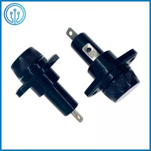 Quality Heavy Duty 10.3x38.1mm Fuse Holder R3-18 For 13/32 x 1 1/2 PV Fuse Link for sale