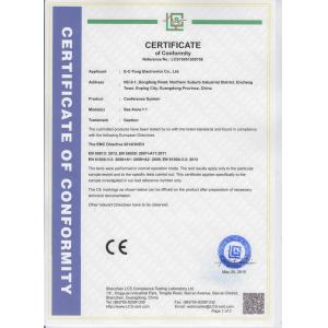 Shenzhen Gestton Industrial Co., LTD Certifications