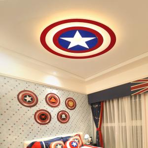 Kids LED Ceiling Lights Captain America with remote control ceiling lamp (WH-MI-131)