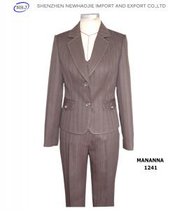 Quality The new elegance ladies formal pant suits for sale