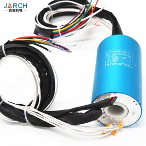 Quality Bore 25.4mm IP54 8 Circuits 20A Through Bore Slip Ring for crane cable reels for sale