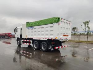Quality 430hp Heavy Dump Truck SHACMAN CNG Dump Truck White F3000 6x4 Eurov for sale