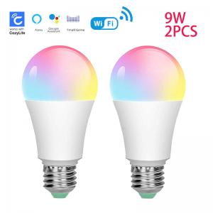Quality cozylife WiFi  APP 10W Smart Wifi LED Bulb Bluetooth 0.2kg Wireless Smart Led Light Bulbs Home Automation for sale