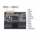 Embedded 1D Barcode Qr Code Scanner Module CCD USB TTL RS232 Interface