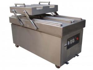 Quality Commercial Vacuum Packing Machine Double Flat Chamber Full Automatic 100 Bags Per Minute for sale