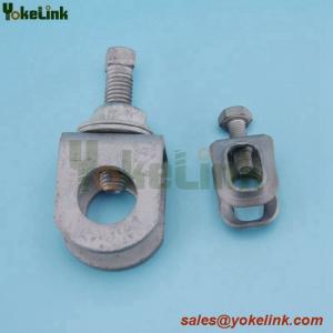 China 5/8'' 3/4'' 1/2'' 8512 galvanized copper Ground rod clamp for Underground System on sale