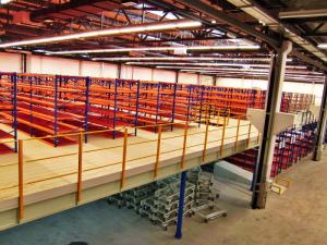 Quality Material Handling Equipment Shelving Pallet Racking Mezzanine With Multilayer for sale